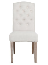 Load image into Gallery viewer, BTExpert French High Back Tufted Upholstered Dining Chair