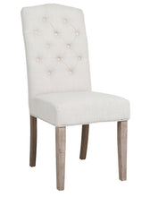 Load image into Gallery viewer, BTExpert French High Back Tufted Upholstered Dining Chair