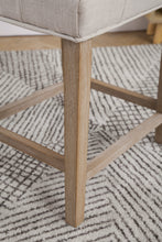 Load image into Gallery viewer, BTExpert Wooden Linen Tufted Counter 26" Bar Stool Chair , Accent Nail Trim Barstool ONE