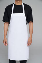 Load image into Gallery viewer, 12 Bib Apron Kitchen Bar 32x28 Inches Bulk Extra Long Ties Unisex Black Machine Washable Professional Crafting Drawing Chef Cooking Baking Restaurant