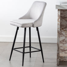 Load image into Gallery viewer, BTExpert Afia Upholstered Modern Barstool Stool Bar Chair