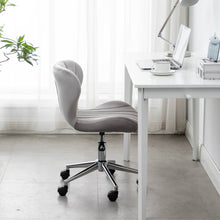 Load image into Gallery viewer, BTEXPERT Vanity Plush Velvet Workplace Company Meeting Conference Makeup Desk Chair Upholstered Premium Office Job