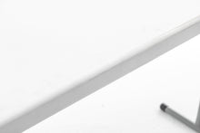Load image into Gallery viewer, BTExpert 6-Foot - 72" long White Plastic Folding Seminar Training Table Portable 18" Wide narrow, 29" High, events indoor outdoor lightweight