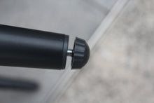 Load image into Gallery viewer, 3 Pieces Outdoor Patio Balcony Natural Yellow Wicker Chair Table Set with Beige Cushion and Tempered Glass Table Top