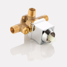 Load image into Gallery viewer, 10 Inch Rain Shower Head System Shower Combo Set Bathroom Wall Mount Mixer Shower Faucet Rough-In Valve and Shower Arm Included