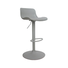 Load image into Gallery viewer, Bar Stools Set of 2 for Kitchen Counter Adjustable Counter Height, Tall Barstools Kitchen Island Stools, Gray, with Cushion