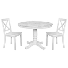 Load image into Gallery viewer, Orisfur. 5 Pieces Dining Table and Chairs Set for 4 Persons, Kitchen Room Solid Wood Table with 4 Chairs