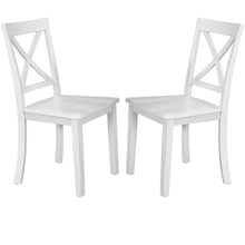 Load image into Gallery viewer, Orisfur. 5 Pieces Dining Table and Chairs Set for 4 Persons, Kitchen Room Solid Wood Table with 4 Chairs