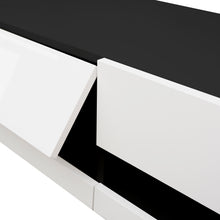 Load image into Gallery viewer, 180 Wall Mounted Floating 80" TV Stand with 20 Color LEDs