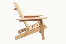 Load image into Gallery viewer, BTExpert Folding Adirondack Chair Half Assembled Lounge Chair Outdoor Wooden Patio Chair for Lawn Garden Backyard Deck Fire pit Pool Beach 350lb Weight Capacity