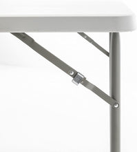 Load image into Gallery viewer, BTExpert 5 Piece Folding Card Table Portable & Chair Set, 34" Square White Granite Plastic Table Portable, 4 Adult Red Chairs for board games nights gatherings party home indoor outdoor lightweight