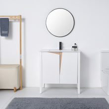 Load image into Gallery viewer, 32in. Bathroom Vanity With Ceramic Top