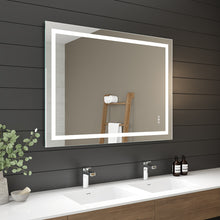 Load image into Gallery viewer, 24 x 32 Led Mirror 3 brightness x 3 colors Anti-fog bathroom,bedroom