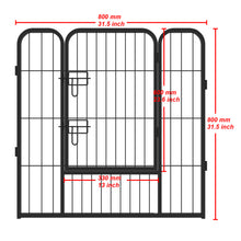 Load image into Gallery viewer, 16-Panels High Quality Wholesale Cheap Best Large Indoor Metal Puppy Dog Run Fence / Iron Pet Dog Playpen