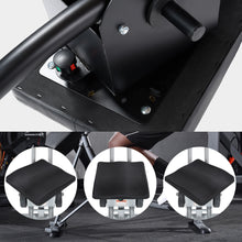 Load image into Gallery viewer, 440LBS Deluxe ab machine Folding abdominal crunch coaster Max ab workout equipment for home workouts with Kettlebell style resistance block,black