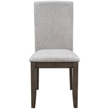 Load image into Gallery viewer, TOPMAX Farmhouse 5-Piece Wood Dining Table Set for 4, Kitchen Furniture Set with 4 Upholstered Dining Chairs for Small Places, Gray Table+Gray Chair