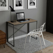 Load image into Gallery viewer, Computer Desk Home Office Desk, Portable Folding Table Writing Study Desk, Modern Simple PC Desk for small spaces