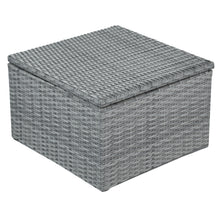 Load image into Gallery viewer, U_STYLE Outdoor Patio Furniture Set Daybed Sunbed with Retractable Canopy Conversation Set Wicker Furniture Sofa Set