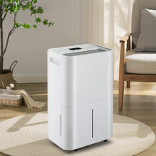 Load image into Gallery viewer, 4,500 Sq. Ft. Dehumidifier with 4L Water Tank, Auto or Manual Drain, Auto Shutoff Portable 50 Pint Dehumidifier for Large to Extra Large Rooms and Basements