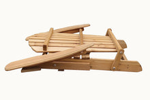 Load image into Gallery viewer, BTExpert Folding Adirondack Chair Half Assembled Lounge Chair Outdoor Wooden Patio Chair for Lawn Garden Backyard Deck Fire pit Pool Beach 350lb Weight Capacity