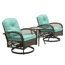 Load image into Gallery viewer, 3pcs Outdoor Furniture Wicker set