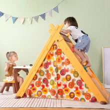 Load image into Gallery viewer, Kids Play Tent - 4 in 1 Teepee Tent with Stool and Climber, Foldable Playhouse Tent for Boys & Girls