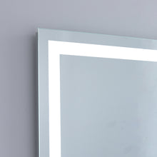 Load image into Gallery viewer, LED Lighted Bathroom Wall Mounted Mirror with High Lumen+Anti-Fog Separately Control+Dimmer Function