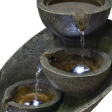 Load image into Gallery viewer, Resin Zen Fountain with LED Light