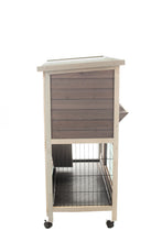 Load image into Gallery viewer, Wooden Pet House With wheels RH430