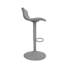 Load image into Gallery viewer, Bar Stools Set of 2 for Kitchen Counter Adjustable Counter Height, Tall Barstools Kitchen Island Stools, Gray, with Cushion