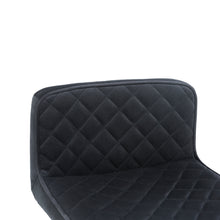 Load image into Gallery viewer, SUPERJARE Bar Stools - Swivel Barstool Chairs with Back, Modern Pub Kitchen Counter Height,velvet
