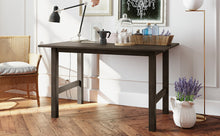 Load image into Gallery viewer, TOPMAX Farmhouse 5-Piece Wood Dining Table Set for 4, Kitchen Furniture Set with 4 Upholstered Dining Chairs for Small Places, Gray Table+Gray Chair