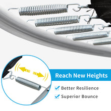 Load image into Gallery viewer, 14FT Trampoline for Kids with Safety Enclosure Net, Basketball Hoop and Ladder, Easy Assembly Round Outdoor Recreational Trampoline