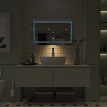 Load image into Gallery viewer, 40 x 24 inch LED Bathroom Vanity Mirror Superslim Dimmable Anti Fog