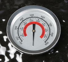 Load image into Gallery viewer, TOOPO 24inch Barbecue Charcoal Grill, Ceramic Kamado Grill with Side Table, Suitable for Camping and Picnic,Black