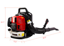 Load image into Gallery viewer, 52CC 2-Cycle Gas Backpack Leaf Blower with extention tube