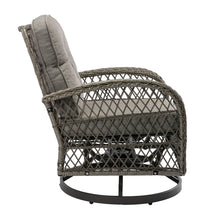 Load image into Gallery viewer, 3pcs Outdoor Furniture Modern Wicker set