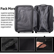 Load image into Gallery viewer, 3 Piece Luggage Set Hardside Spinner Suitcase with TSA Lock 20" 24' 28" Available