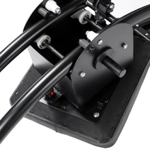 Load image into Gallery viewer, 440LBS Deluxe ab machine Folding abdominal crunch coaster Max ab workout equipment for home workouts with Kettlebell style resistance block,black