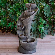 Load image into Gallery viewer, Resin Zen Fountain with LED Light
