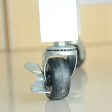 Load image into Gallery viewer, Kitchen Island & Kitchen Cart, Rubber Wood Top, Mobile Kitchen Island with Two Lockable Wheels, Simple Design for Easy Storing and Fetching, Two Drawers Give Unique Storage for Special Utensil.