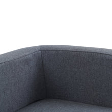 Load image into Gallery viewer, 37" GRAY Pet Sofa, Dog Sofa, Cat sofa, Cat Bed, Pet Bed, Dog Bed, Cat Bed, rectangle sofa with movable cushion, with wood style foot
