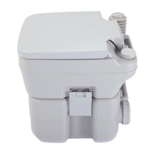 Load image into Gallery viewer, 5.3 Gallon 20L Flush Outdoor Indoor Travel Camping Portable Toilet for Car, Boat, Caravan, Campsite, Hospital,Gray