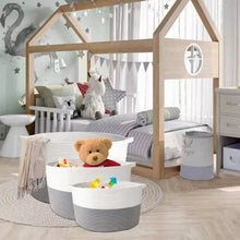Load image into Gallery viewer, 3 Piece Laundry Hamper Set