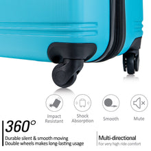 Load image into Gallery viewer, 3 Piece Luggage Set Hardside Spinner Suitcase with TSA Lock 20" 24' 28" Available