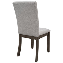 Load image into Gallery viewer, TOPMAX Farmhouse 5-Piece Wood Dining Table Set for 4, Kitchen Furniture Set with 4 Upholstered Dining Chairs for Small Places, Gray Table+Gray Chair