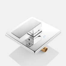 Load image into Gallery viewer, 10 Inch Rain Shower Head System Shower Combo Set Bathroom Wall Mount Mixer Shower Faucet Rough-In Valve and Shower Arm Included