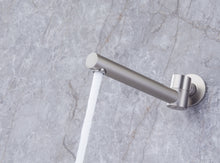 Load image into Gallery viewer, Tub Shower Faucets Sets Complete Bathtub Faucet Set Brushed Nickel Bathtub Shower System with Tub Spout, Bathroom Tub and Shower Faucet Combo Trim Kit with Rough-in Valve