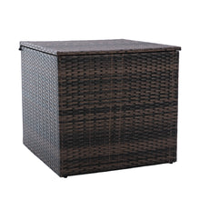 Load image into Gallery viewer, 6 PCS Rattan Sectional Set and table with storage