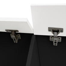 Load image into Gallery viewer, 180 Wall Mounted Floating 80" TV Stand with 20 Color LEDs